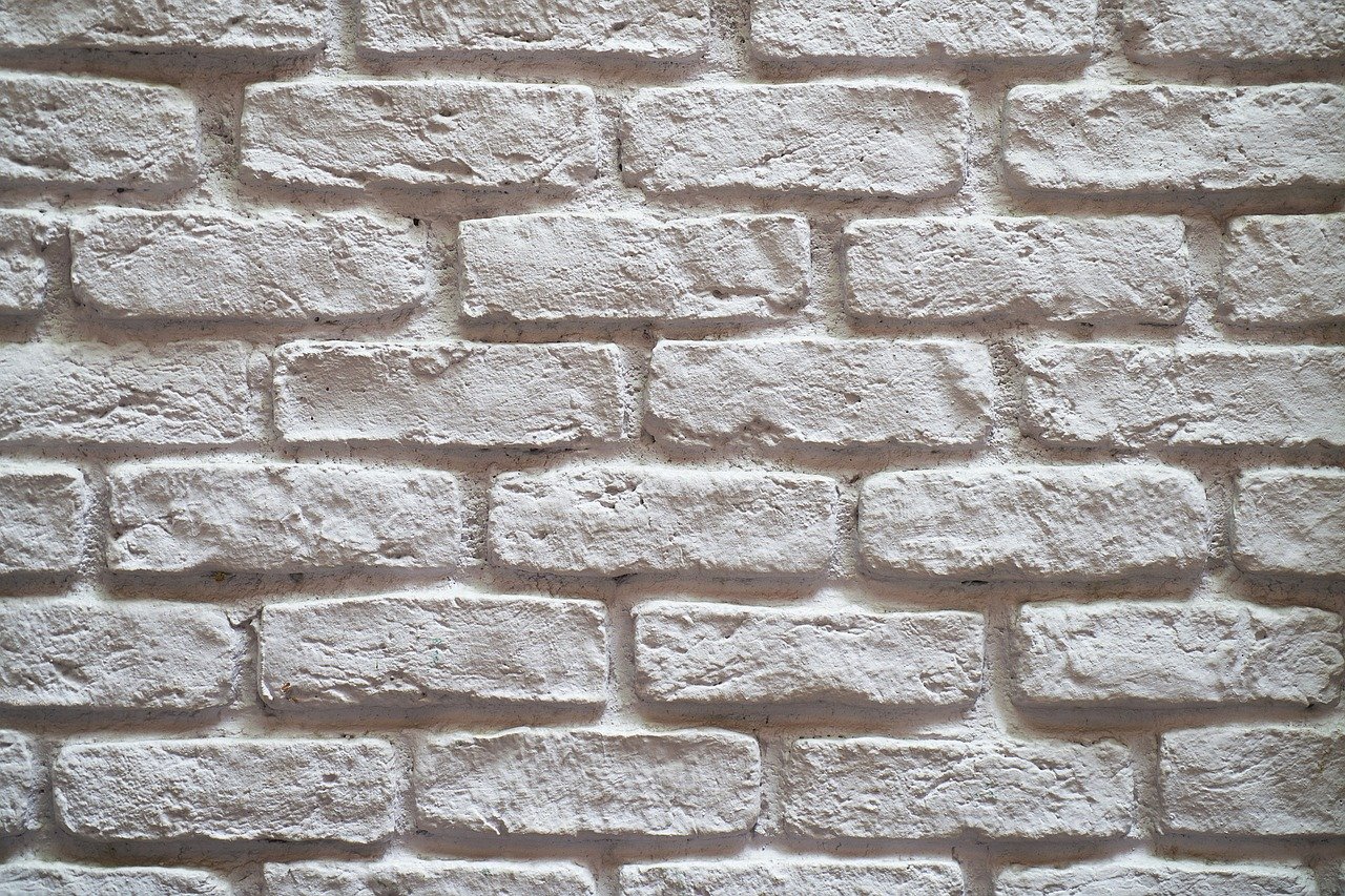 A close up of a brick building